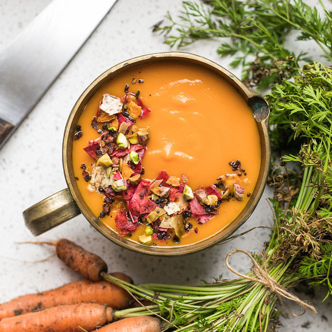 Honeyed Carrot-Ginger Soup