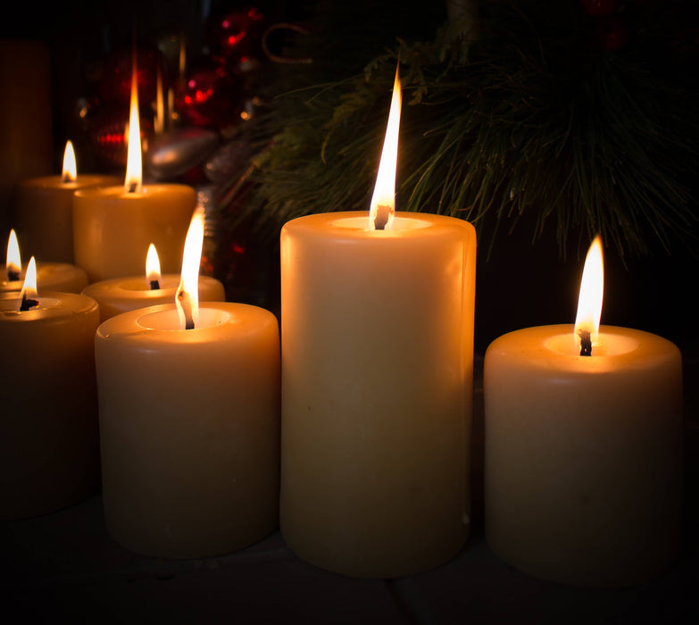 3x4 Smooth Pillars by Lucky Clover Candles