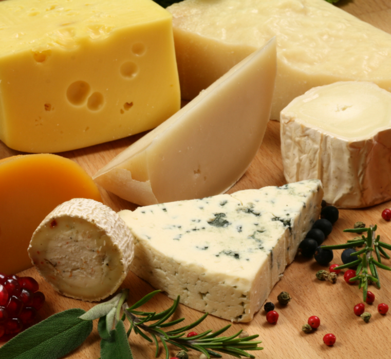 Oops, she ordered too much cheese!