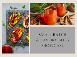 Save the Date - Small Batch & Savory Bites Showcase