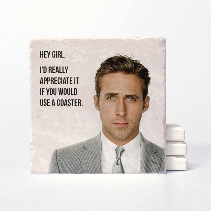 Hey Girl Coasters by Versatile Coasters CA