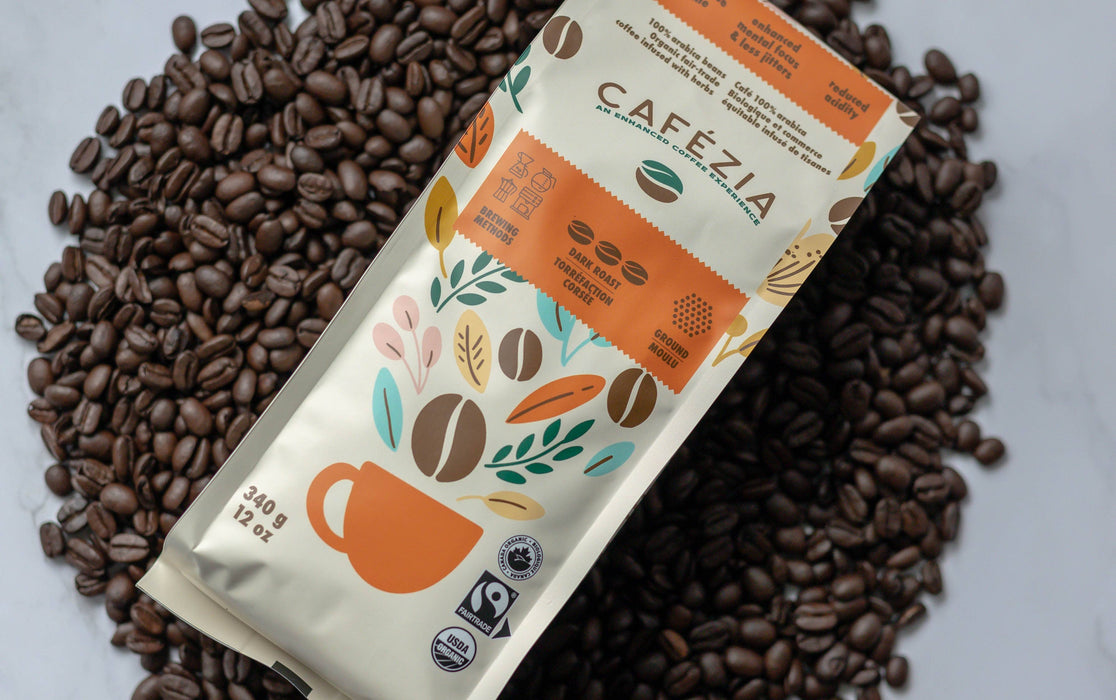 Dark Roast Coffee: Whole Beans by Cafézia