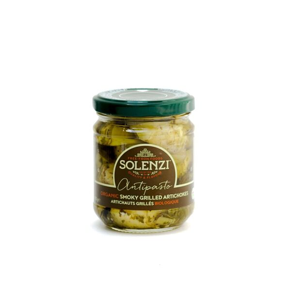 Smoky Grilled Artichoke Antipasto (Organic) by Solenzi