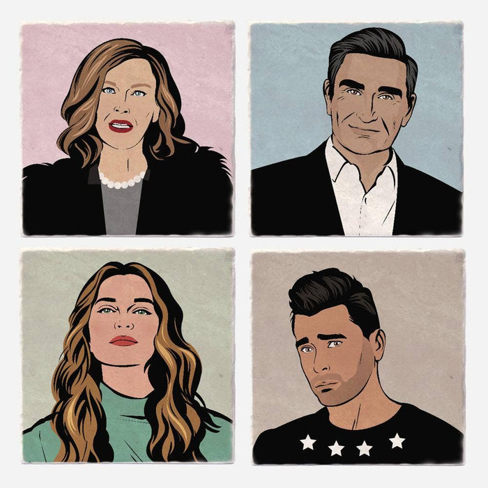 Schitt's Creek Coasters by Versatile Coasters