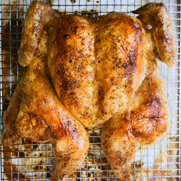 Saturday January 21st - Roasted Spatchcock Chicken with Long Lane Farms