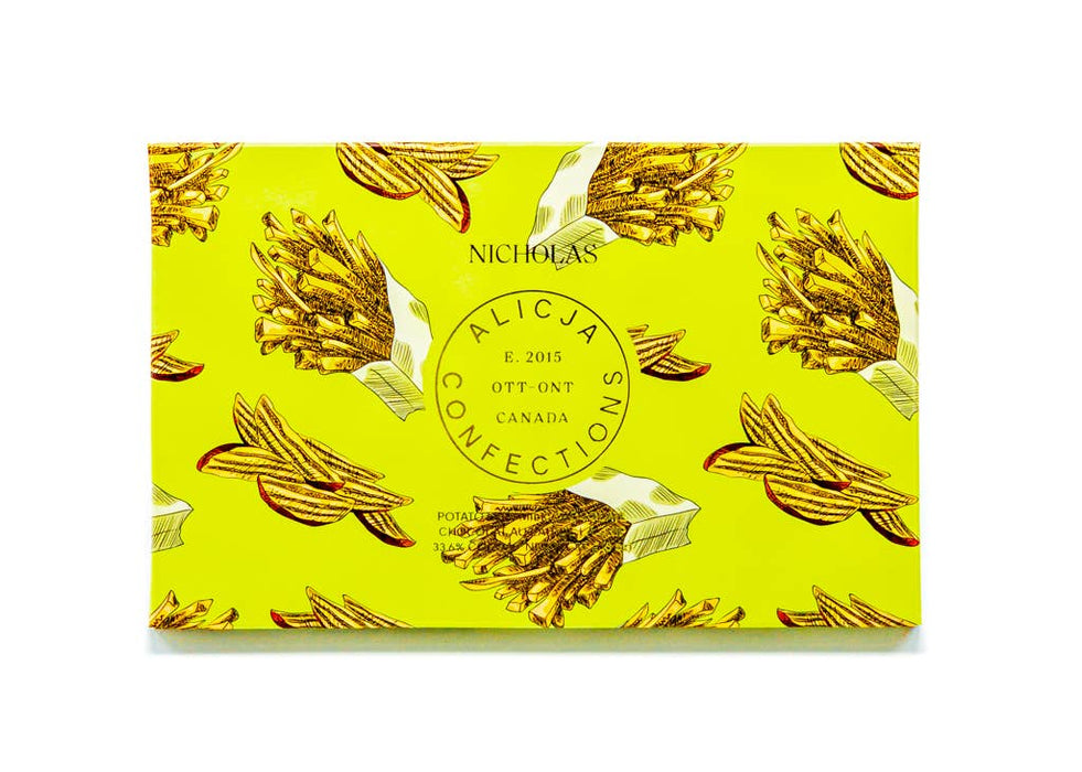 Alicja Confections - Nicholas Milk Postcard Chocolate Bar