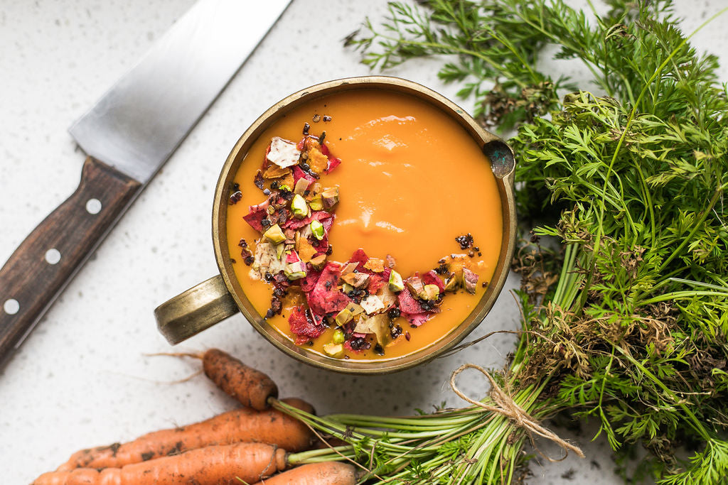 Honeyed Carrot-Ginger Soup
