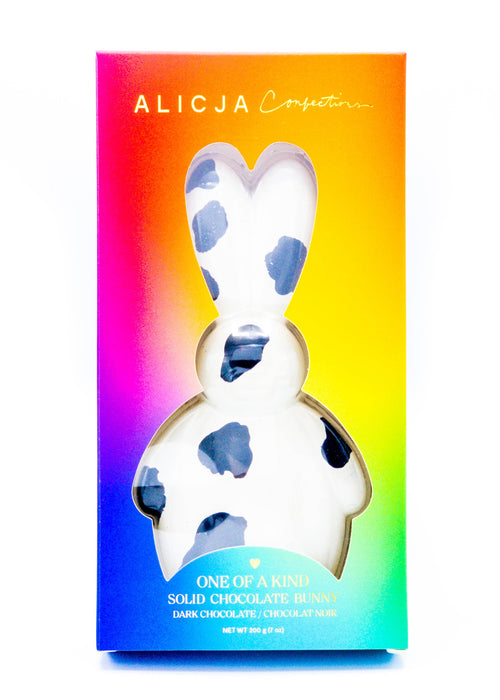 Alicja Confections - Solid Dark Chocolate One of A Kind Bunny