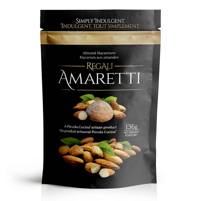 Almond Macaroon Cookies, Piccola Cucina – Gluten Free Gourmet Italian Macaroons - Amaretti Almond Macaroon Cookies