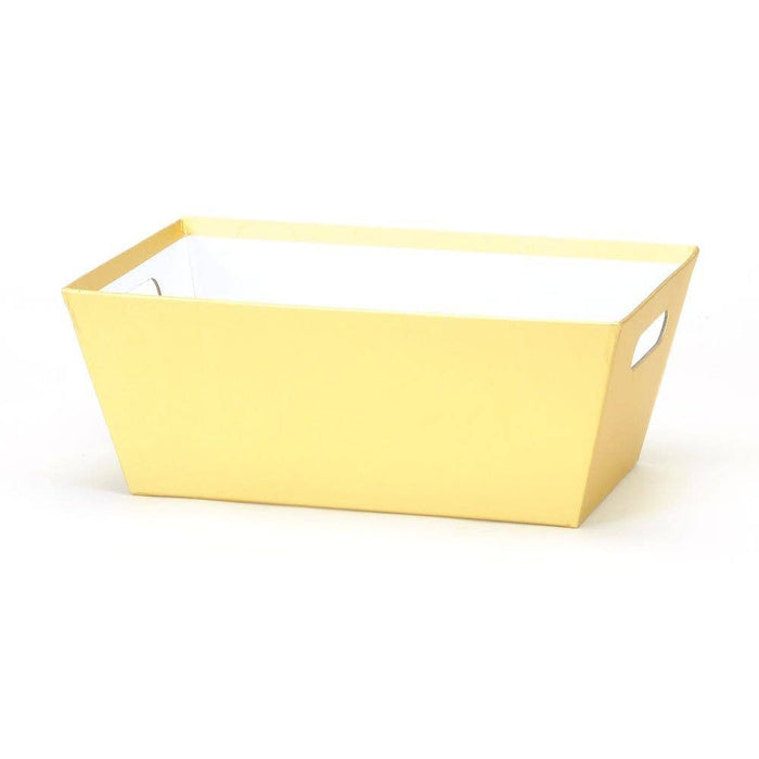 Bacon Basketware - MED RECT TRAY MATTE GOLD