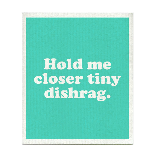 Hold Me Closer Dishcloth by Boldfaced Goods