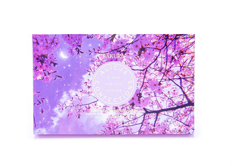Alicja Confections - Sakura • Cherry Blossom 28% White Chocolate