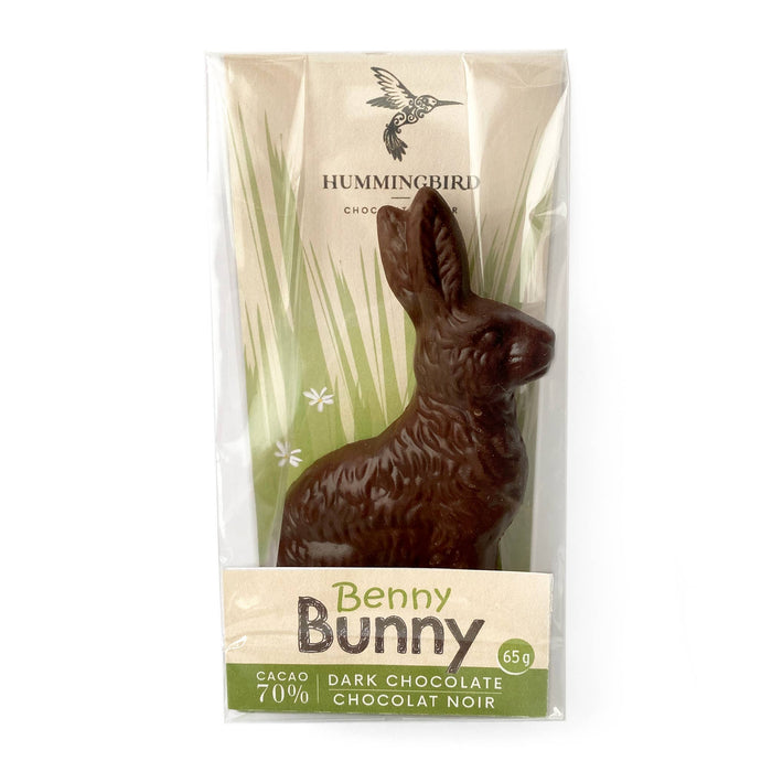 Hummingbird Chocolate Maker - Benny Bunny - Solid Dark Chocolate
